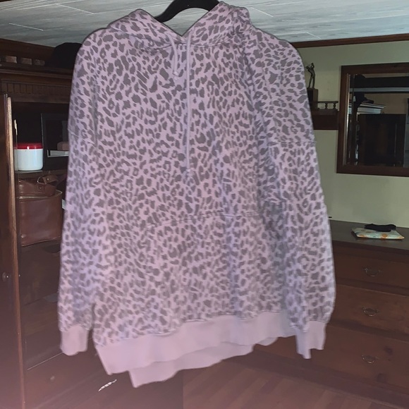 Purple Leopard Print Hoodie | Poshmark